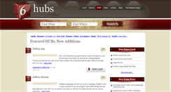 Desktop Screenshot of hubs.6qube.com
