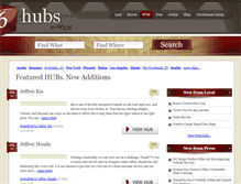 Tablet Screenshot of hubs.6qube.com
